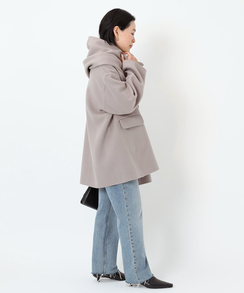 AP STUDIO(エーピーストゥディオ)の「スカーフ付きジャケット(その他アウター・レディース・ベージュ系その他/ブラック・FREE)」の11枚目の写真