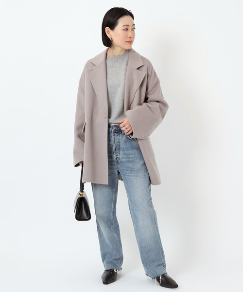 AP STUDIO(エーピーストゥディオ)の「スカーフ付きジャケット(その他アウター・レディース・ベージュ系その他/ブラック・FREE)」の13枚目の写真