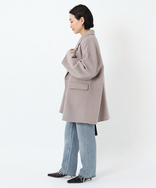 AP STUDIO(エーピーストゥディオ)の「スカーフ付きジャケット(その他アウター・レディース・ベージュ系その他/ブラック・FREE)」の14枚目の写真