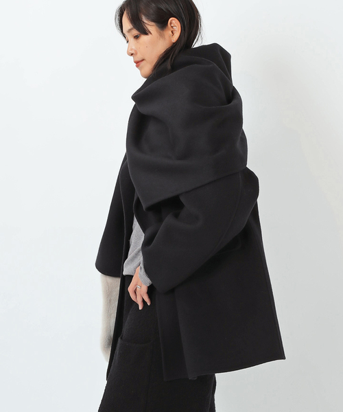 AP STUDIO(エーピーストゥディオ)の「スカーフ付きジャケット(その他アウター・レディース・ベージュ系その他/ブラック・FREE)」の17枚目の写真