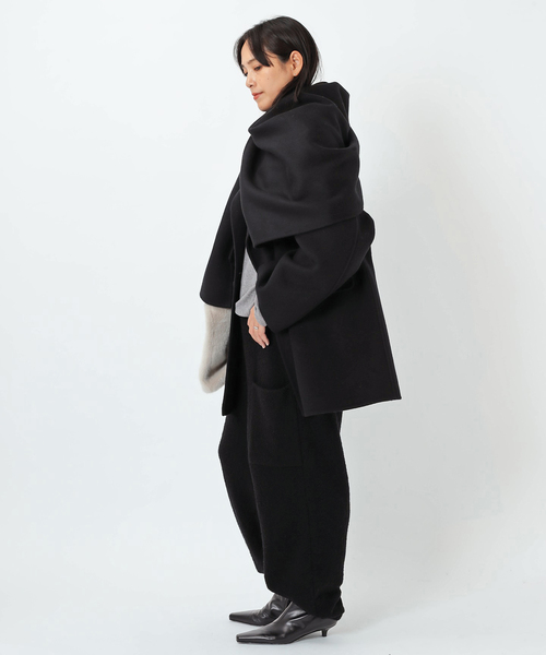 AP STUDIO(エーピーストゥディオ)の「スカーフ付きジャケット(その他アウター・レディース・ベージュ系その他/ブラック・FREE)」の20枚目の写真