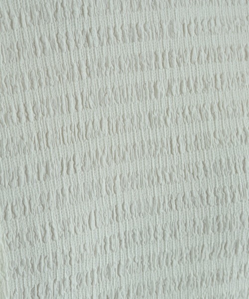 actuel（アクチュエル）の「【ａｃｔｕｅｌ】シャーリング風ジャガードフリルプルオーバー（Tシャツ/カットソー・レディース・アイボリー/ブラック・MEDIUM/LARGE）」の12枚目の写真