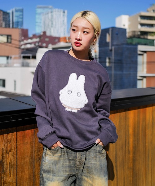 Miffy( ミッフィー)の「【miffy/ミッフィー】Dick Bruna ディック・ブルーナ オリジナルデザイン 裏起毛クルーネックスウェット(スウェット・メンズ・ブラック系その他2/ピンク系その他/ホワイト系その他/ベージュ系その他2・X-LARGE/LARGE/MEDIUM)」の22枚目の写真