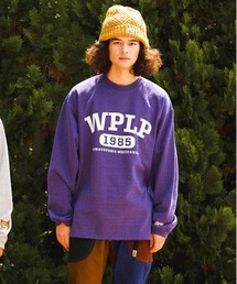 go slow caravan | eco lead 裏起毛GSCカレッジラウンドクルーネック(スウェット)