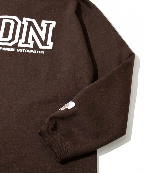 go slow caravan（ゴースローキャラバン）の「eco lead 裏起毛GSCカレッジラウンドクルーネック（スウェット・メンズ・ダークパープル/ダークブラウン/杢グレー・X-LARGE/LARGE/MEDIUM）」の7枚目の写真