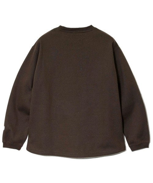 go slow caravan（ゴースローキャラバン）の「eco lead 裏起毛GSCカレッジラウンドクルーネック（スウェット・メンズ・ダークパープル/ダークブラウン/杢グレー・X-LARGE/LARGE/MEDIUM）」の12枚目の写真