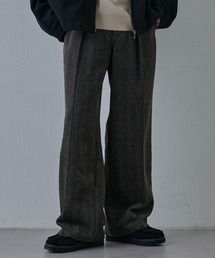 フェードヘリンボーンインタックトラウザー