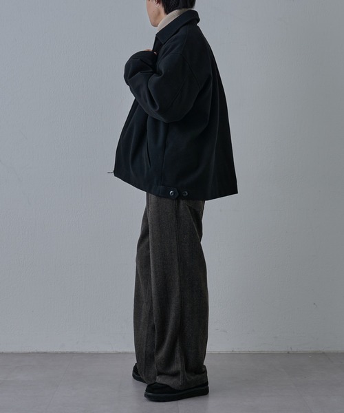 COLONY 2139（コロニートゥーワンスリーナイン）の「フェードヘリンボーンインタックトラウザー（スラックス・メンズ・グレー/ブラウン・LARGE/MEDIUM）」の18枚目の写真