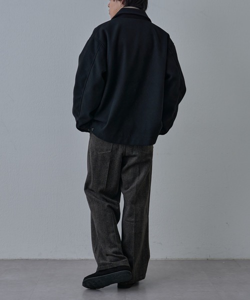 COLONY 2139（コロニートゥーワンスリーナイン）の「フェードヘリンボーンインタックトラウザー（スラックス・メンズ・グレー/ブラウン・LARGE/MEDIUM）」の19枚目の写真