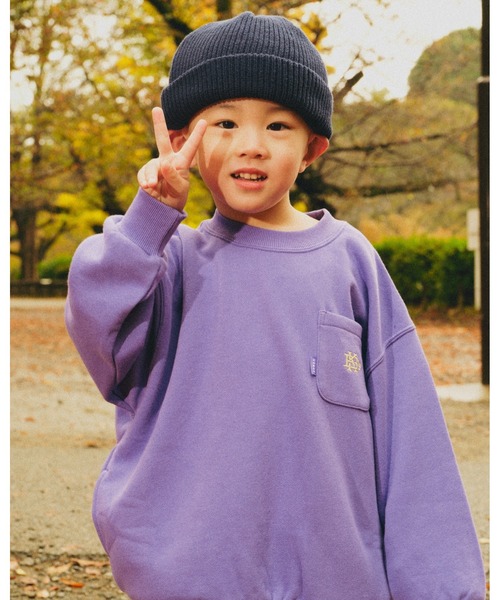 セール】KIDS SMALL EFG POCKET SWEAT CREWNECK（スウェット