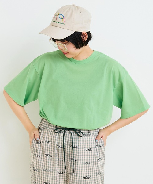 I am I in fact...(アイアムアイインファクト)の「ANT キャップ(キャップ・レディース・ブルー/ベージュ・FREE)」の20枚目の写真