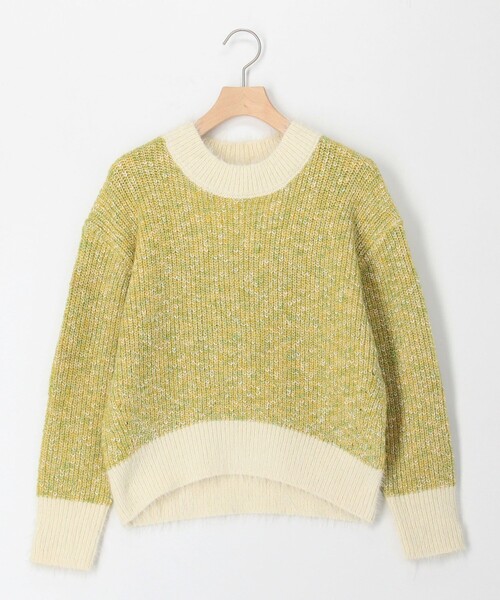 NOLLEY'S LIGHT（ノーリーズライト）の「ラメMIXヤーンプルオーバーニット（ニット/セーター・レディース・グリーン系その他/イエロー系その他/グレー系その他/ピンク系その他・38）」の14枚目の写真