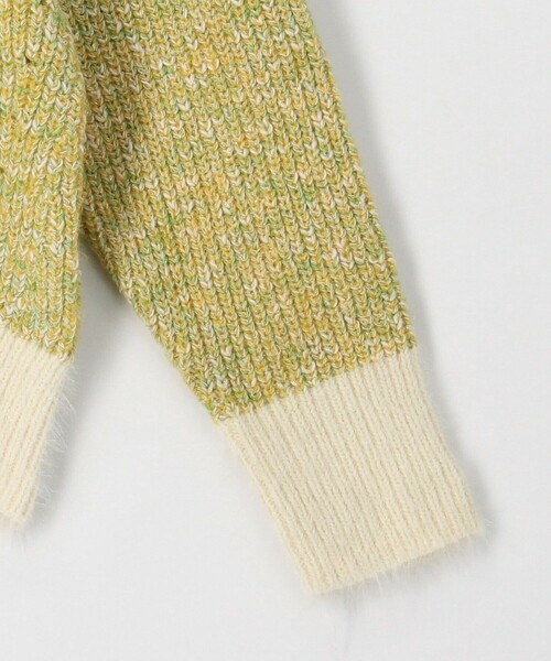 NOLLEY'S LIGHT（ノーリーズライト）の「ラメMIXヤーンプルオーバーニット（ニット/セーター・レディース・グリーン系その他/イエロー系その他/グレー系その他/ピンク系その他・38）」の18枚目の写真