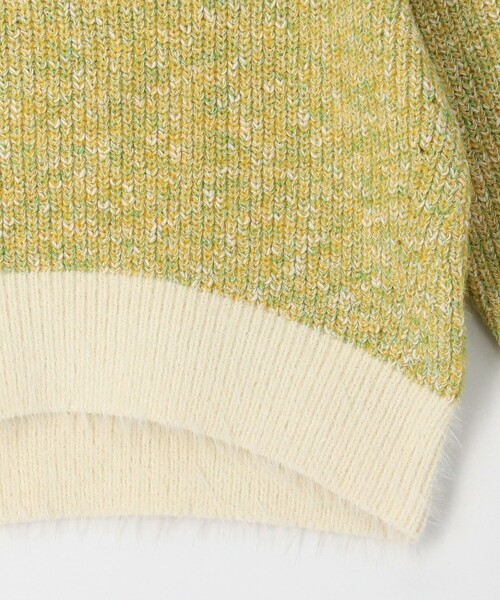 NOLLEY'S LIGHT（ノーリーズライト）の「ラメMIXヤーンプルオーバーニット（ニット/セーター・レディース・グリーン系その他/イエロー系その他/グレー系その他/ピンク系その他・38）」の19枚目の写真