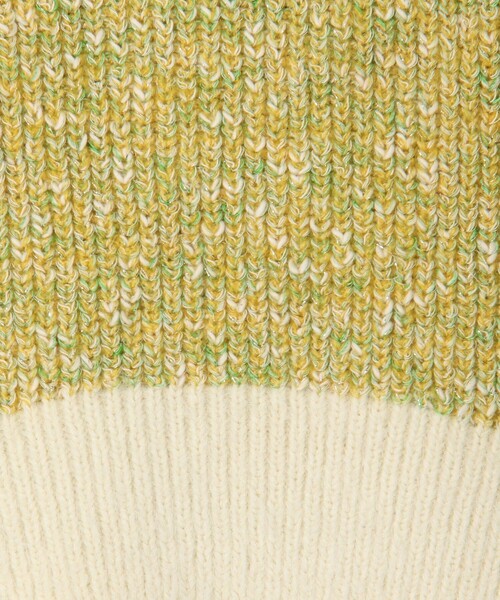 NOLLEY'S LIGHT（ノーリーズライト）の「ラメMIXヤーンプルオーバーニット（ニット/セーター・レディース・グリーン系その他/イエロー系その他/グレー系その他/ピンク系その他・38）」の20枚目の写真