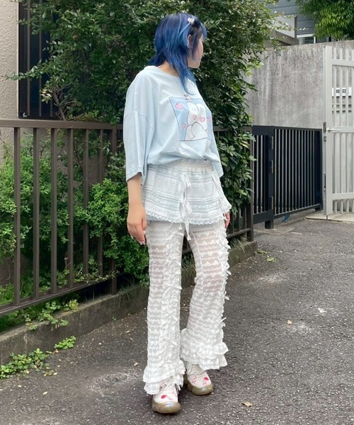 LOVE ME FLARE パンツ（その他パンツ）｜Candy Stripper