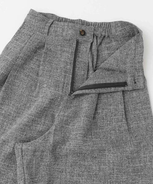 ITEMS URBANRESEARCH(アイテムズ アーバンリサーチ)の「ツイードライクワイドパンツ(その他パンツ・レディース・ブラック・FREE)」の10枚目の写真