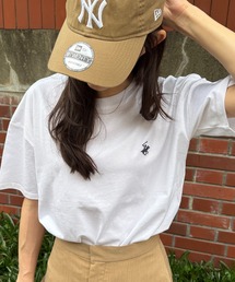 BEVERLY HILLS POLO CLUB | 【BEVERLY HILLS POLO CLUB】Classical pony logo tee クラシカルポニー刺繍Tシャツ(Tシャツ/カットソー)