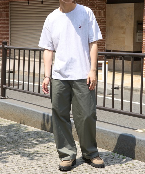 BEVERLY HILLS POLO CLUB（ビバリーヒルズポロクラブ）の「【BEVERLY HILLS POLO CLUB】Classical pony logo tee クラシカルポニー刺繍Tシャツ（Tシャツ/カットソー・レディース・ホワイト/グリーン/ネイビー/グレイッシュベージュ/ワイン/ブラック/グレー・M/L）」の12枚目の写真