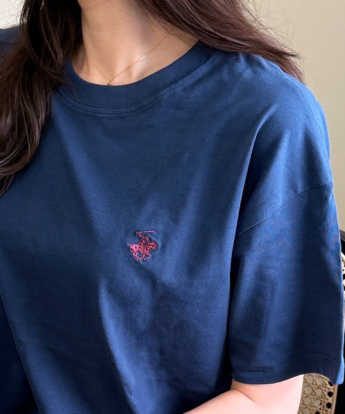 セール】【BEVERLY HILLS POLO CLUB】Classical pony logo tee