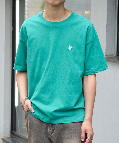 セール】【BEVERLY HILLS POLO CLUB】Classical pony logo tee セール】【BEVERLY HILLS POLO CLUB】Classical pony logo tee