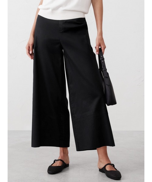 新品タグ付 3,4万＋税 バナナリパブリック クロップド パンツスーツ 0 BANANA REPUBLIC スラックス FACTORY STORE テーラードフィット