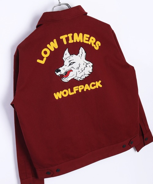 WESTSEA(ウエストシー)の「スイングトップ ジャケット 狼(ブルゾン・メンズ・ブラック/ワインレッド・M/L/XL)」の11枚目の写真