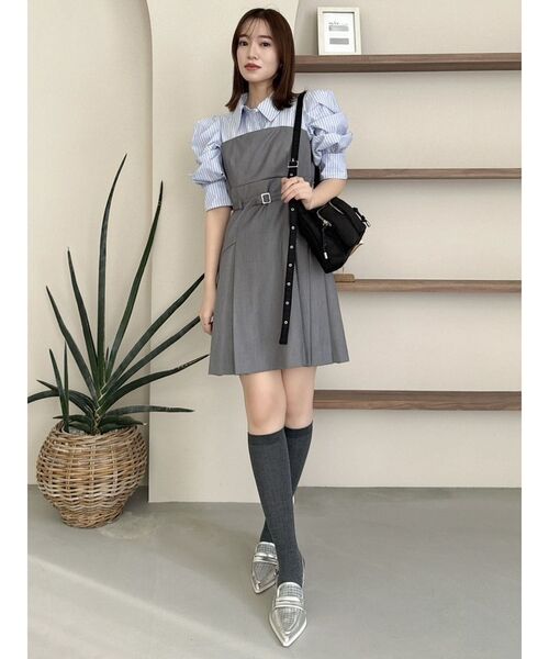 dazzlin（ダズリン）の「シアーローファー（ローファー・レディース・ブラウン/シルバー/ブラック・MEDIUM/LARGE）」の4枚目の写真