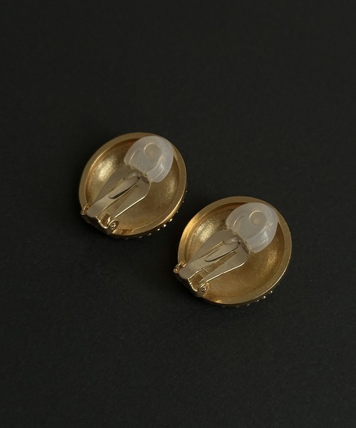 whoseA（フーシー）の「MAZE Earring/メイズ クリップイヤリング（イヤリング・レディース・ゴールド・FREE）」の9枚目の写真