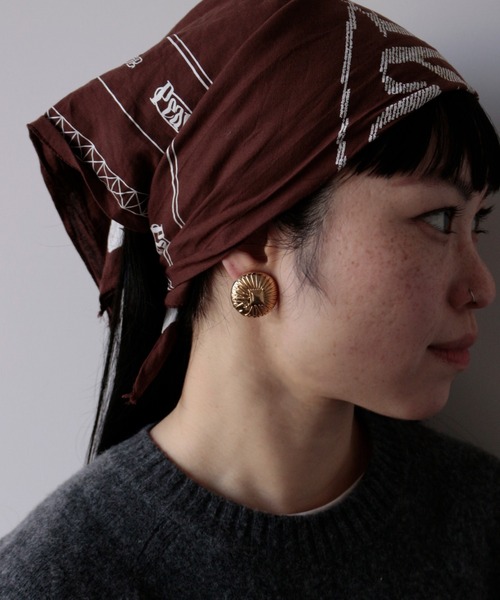 whoseA（フーシー）の「MAZE Earring/メイズ クリップイヤリング（イヤリング・レディース・ゴールド・FREE）」の10枚目の写真