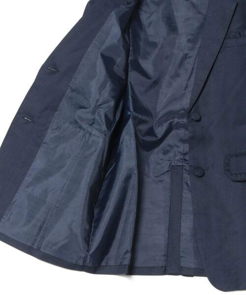 hugi（ハギ）の「OVER FRILL  JACKET/オーバーフリルジャケット（テーラードジャケット・レディース・チャコール/ブラウン/ネイビー・FREE）」の7枚目の写真