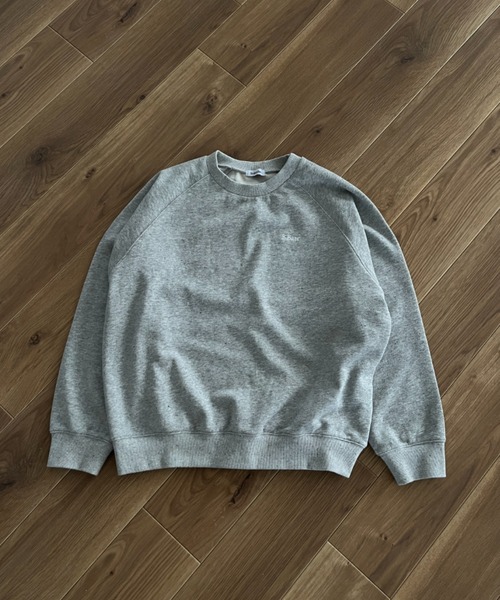 BROKEN BASE(ブロークンベース)の「ネップ裏毛BBロゴスウェット(スウェット・メンズ・グレー系/アイボリー・LARGE/MEDIUM)」の22枚目の写真