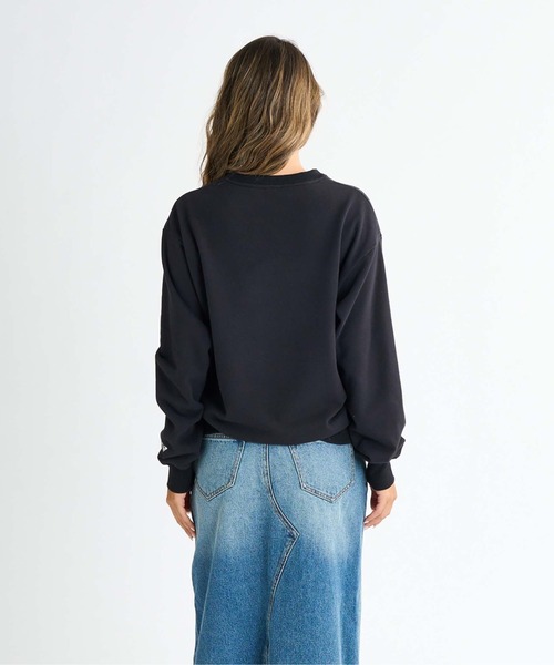 セール】LOST IN SUMMER /ロキシーロゴプルオーバースウェットトップス