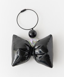 ROOPTOKYO | Puffer ribbon key ring / カラービーズ付きクッションリボン キーホルダー 夏物 夏服(キーホルダー)