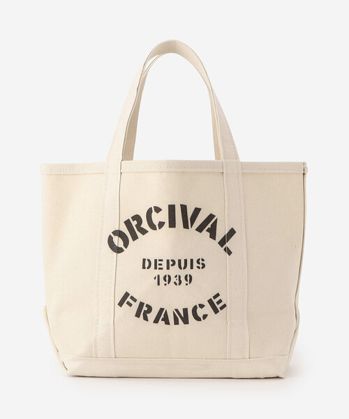 ORClVAL オーシバル キャンバストートバッグ 中 ORCIVAL トートバッグ | キャンバストートバッグ 中 レディース