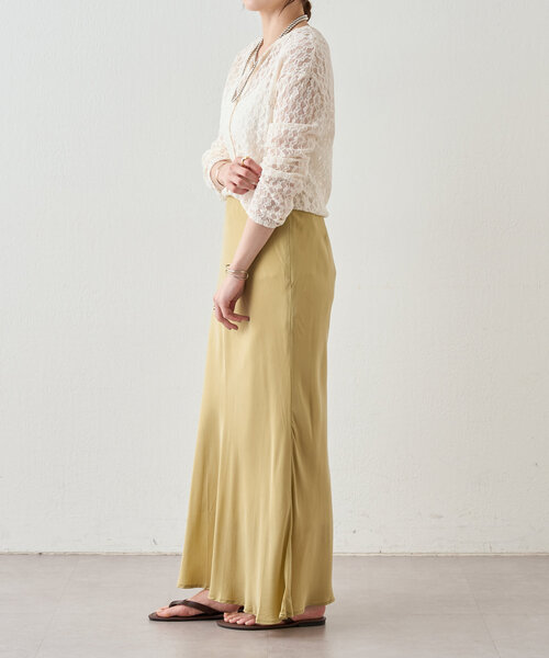 SHENERY（シーナリー）の「《一枚で着映え》《レイヤードを楽しむ》カットレースレイヤードブラウス（シャツ/ブラウス・レディース・オフホワイト/ブラック・FREE）」の19枚目の写真