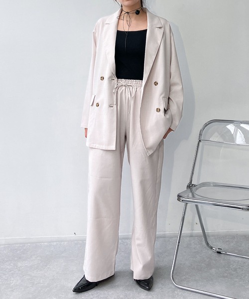 セール】○ワイドイージーパンツ セットアップ可能（その他パンツ