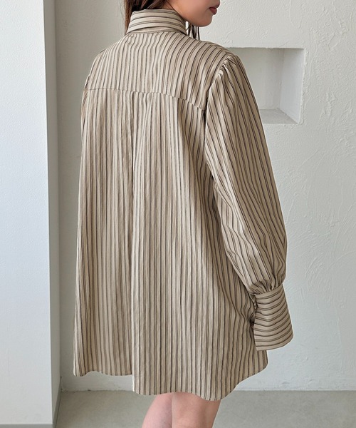 apres jour clair（アプレジュールクレア）の「【apres jour clair】アソートリボンチュニックシャツ【ZOZOTOWN限定アイテム】（チュニック・レディース・アイボリー/ベージュ系その他/ブルー系その他/ブラウン系その他・フリー/X-LARGE）」の14枚目の写真