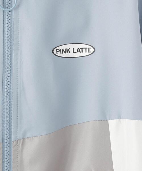 PINK-latte（ピンクラテ）の「配色切替ブルゾン（ブルゾン・キッズ・ブラック/ライトブルー/ベビーピンク・14/15 /16/13）」の19枚目の写真