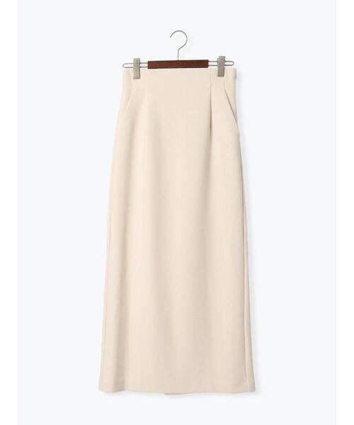 Te chichi(テチチ)の「【宮本茉由着用】ハイウエストロングナロースカート《2025spring catalog item》(スカート・レディース・ベージュ/サックスブルー/チャコールグレー・F)」の19枚目の写真