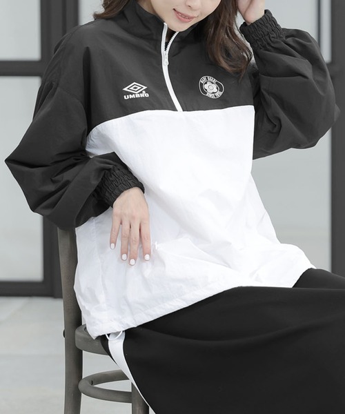 UMBRO×MQハーフジップブルゾン（ブルゾン）｜MARY QUANT（マリー