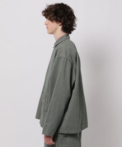 niko and...（ニコアンド）の「【NATOKii(ネイトゥーキー)】ピグメントワークジャケット（その他アウター・メンズ・スモーク/ライトグレー・MEDIUM/LARGE）」の10枚目の写真