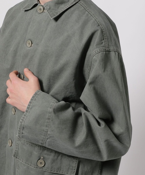 niko and...（ニコアンド）の「【NATOKii(ネイトゥーキー)】ピグメントワークジャケット（その他アウター・メンズ・スモーク/ライトグレー・MEDIUM/LARGE）」の15枚目の写真