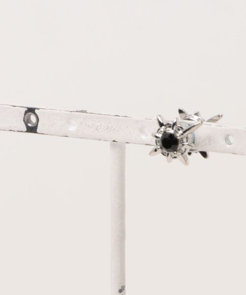 Burner(バーナー)の「【OKUOKU 0909】マグネットタイプ イヤリング oku-pierce-782503954320-1【RBTS】(イヤリング・メンズ・ブラック/ブラック×シルバー/シルバー・FREE)」の2枚目の写真