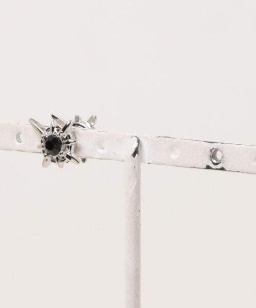 Burner(バーナー)の「【OKUOKU 0909】マグネットタイプ イヤリング oku-pierce-782503954320-1【RBTS】(イヤリング・メンズ・ブラック/ブラック×シルバー/シルバー・FREE)」の8枚目の写真