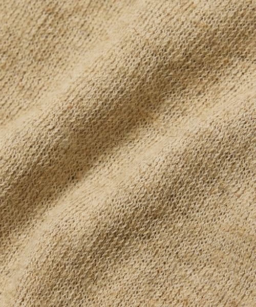 ADAM ET ROPE'（アダムエロペ）の「リネン コットン ジップ カーディガン / ロングシーズン着用可能（カーディガン/ボレロ・メンズ・ネイビー/ブラック/ベージュ系その他・L/M）」の11枚目の写真