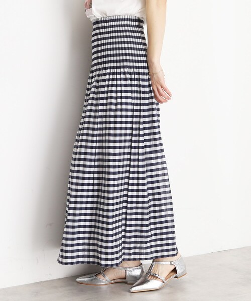 THE SHOP TK （ザ ショップ ティーケー ）の「リバーシブルスカート【洗える】（スカート・レディース・スモーキーグリーン系2/ブラック系1/ベージュ系1/カーキ系1/ネイビー系1・99）」の10枚目の写真