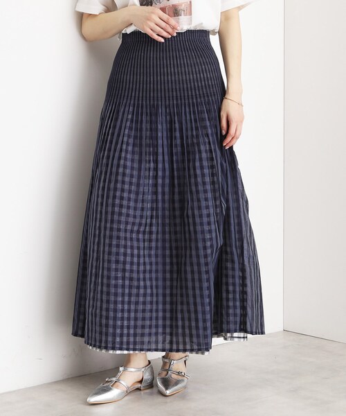 THE SHOP TK （ザ ショップ ティーケー ）の「リバーシブルスカート【洗える】（スカート・レディース・スモーキーグリーン系2/ブラック系1/ベージュ系1/カーキ系1/ネイビー系1・99）」の13枚目の写真