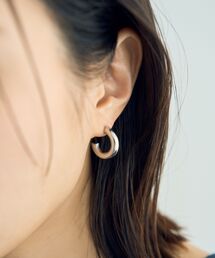 YECCA VECCA（イェッカヴェッカ）の「ステンレスフープピアス（ピアス（両耳用））」