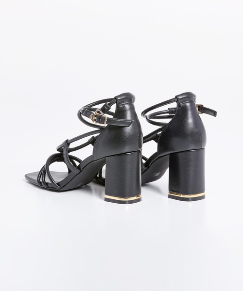 NOELA（ノエラ）の「ナローストラップサンダル（サンダル・レディース・シルバー/オフホワイト/ブラック・S/M/L）」の5枚目の写真